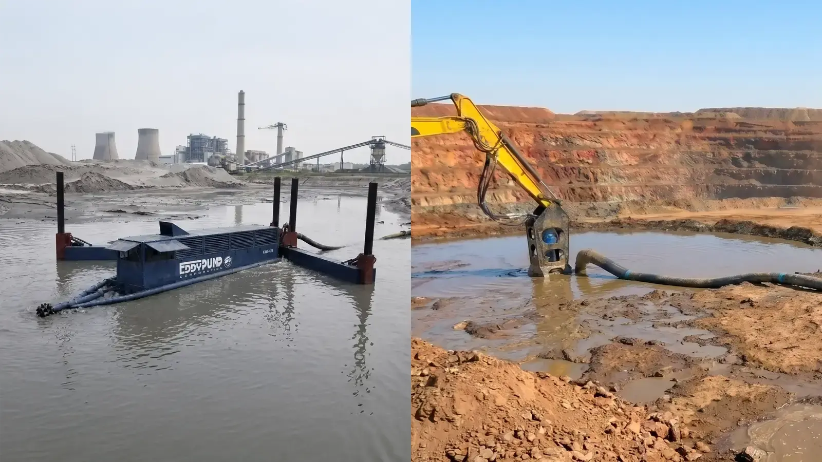 Cutterhead vs Excavator Dredging for Mine Canals